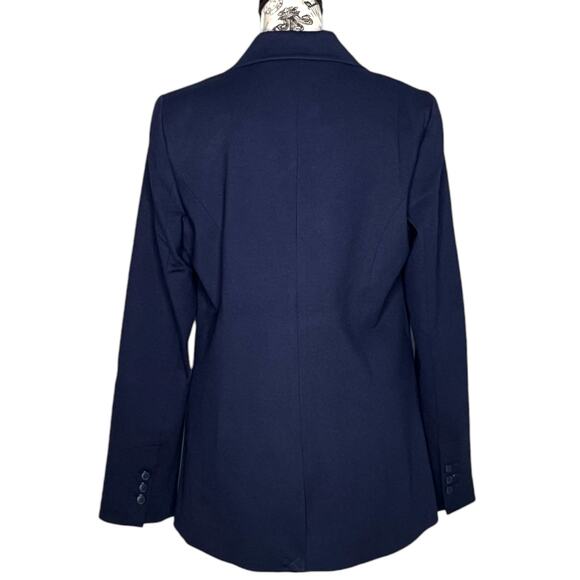 41Hawthorn MEDIUM Lisa Long Line Ponte Blazer - Stitch Fix One Button Closure - Picture 5 of 14